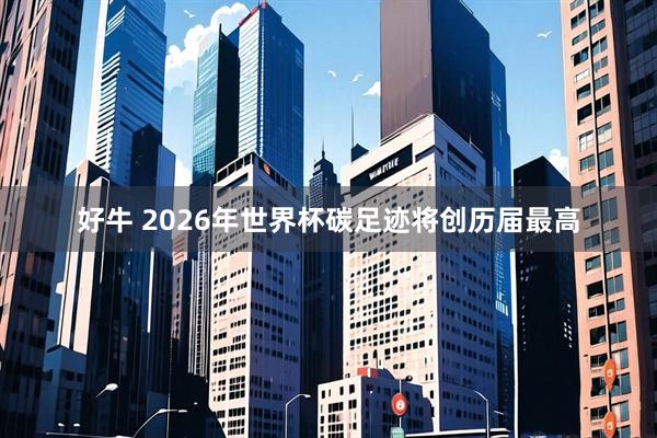 好牛 2026年世界杯碳足迹将创历届最高